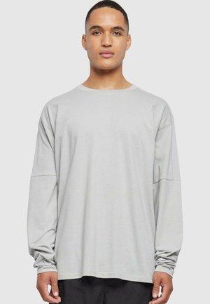 Urban Classics RAGLAN BACK LONGSLEEVE - Tops ar garām piedurknēm - lightasphalt