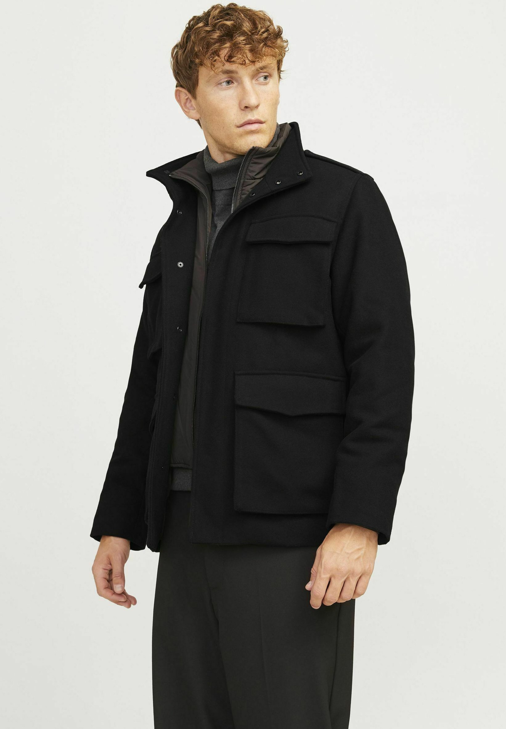 JONES ジョーンズ Kurtka jeansowa | Czarne | Jack & Jones®