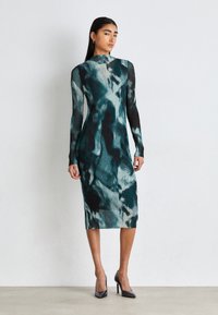 Calvin Klein GEO STILETTO - Aukštakulniai - black