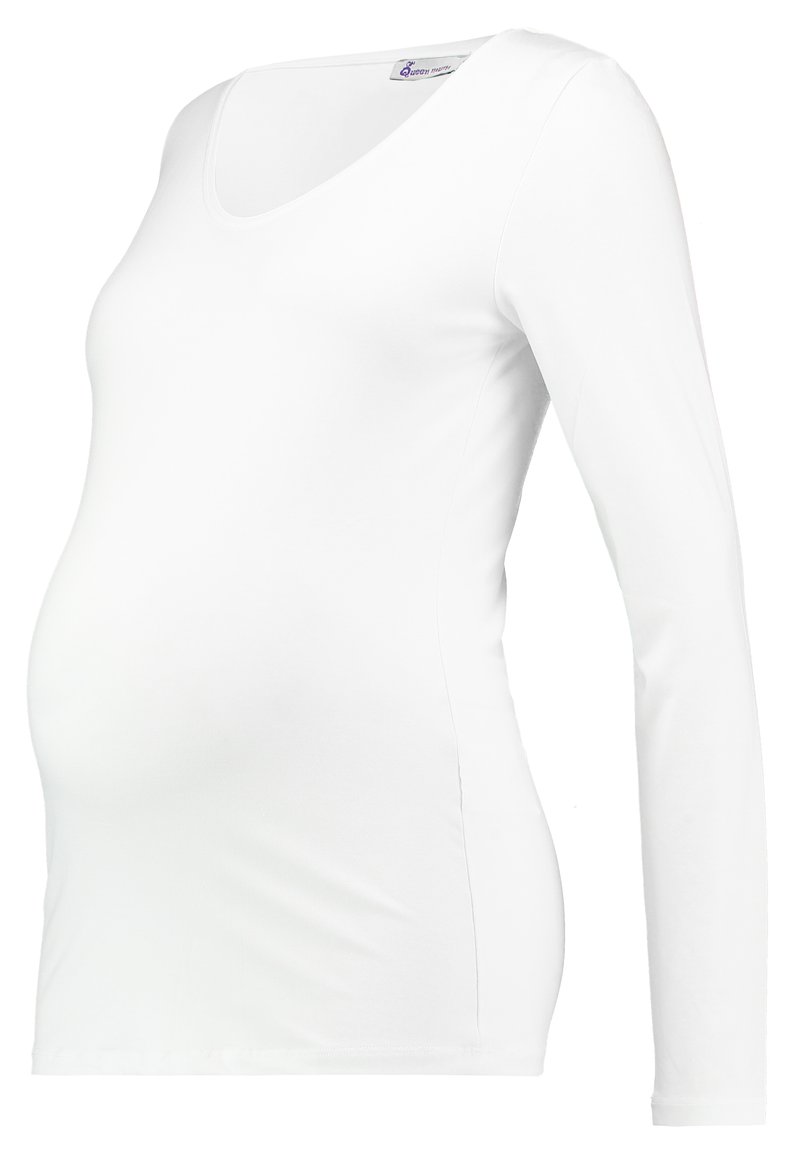 Queen Mum Longsleeve wit Queen Mum Longsleeve wit