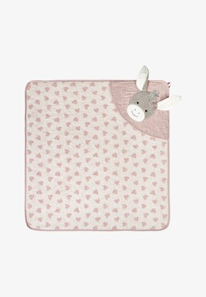 Sterntaler MOTIV-KAPUZENBADETUCH EMMI GIRL - Bath towel - zartrosa