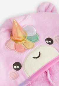 Next PONCHO  - REGULAR FIT - Albornoz - pink unicorn