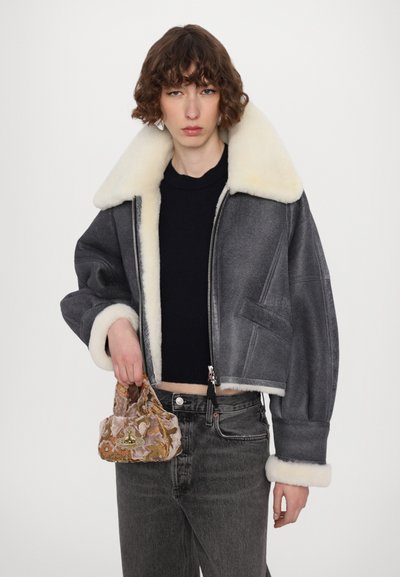 Agolde LOW SLUNG BAGGY - Jean boyfriend - spirit/vintage grey