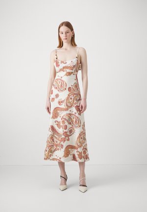 Faithfull the brand REGINA MIDI DRESS - Päevakleit - off-white/beige