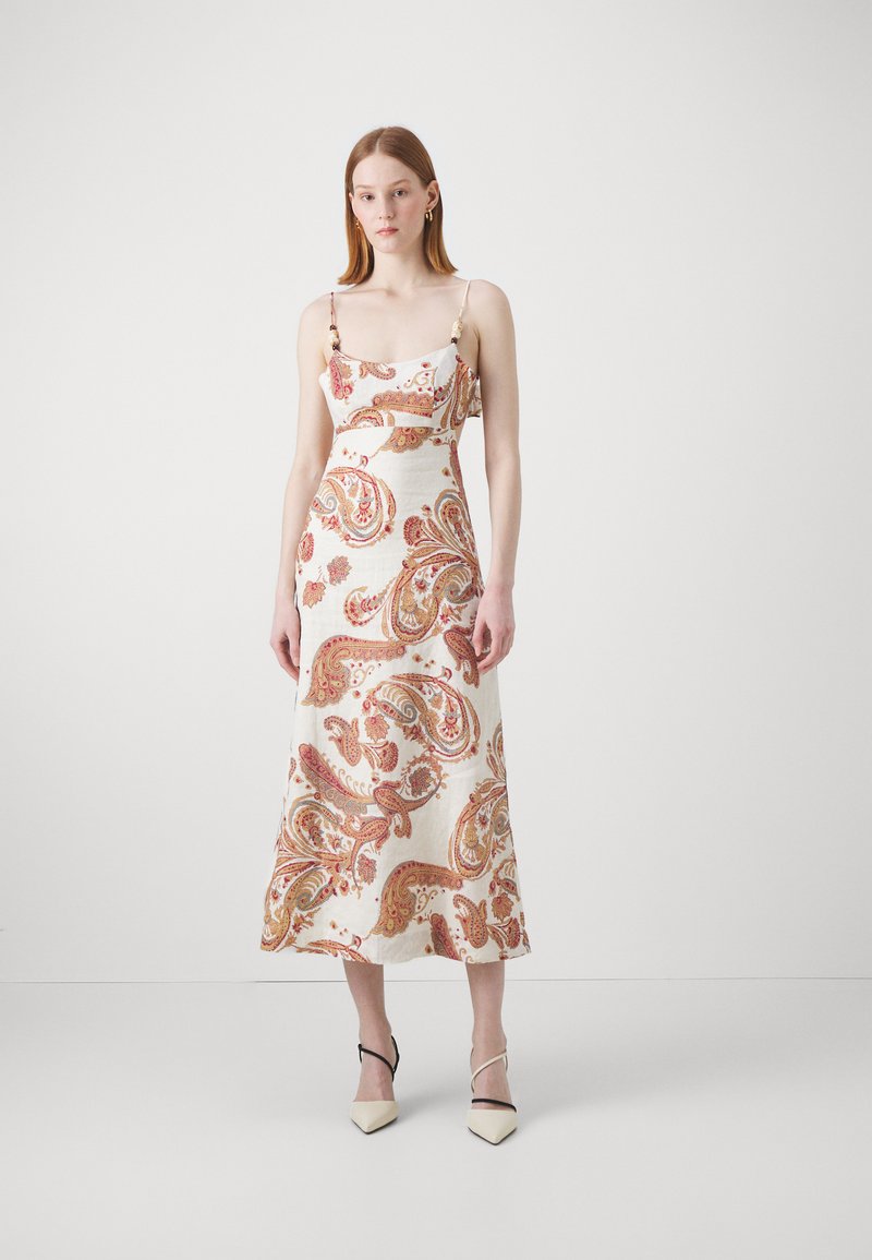 Faithfull the brand REGINA MIDI DRESS - Kasdienė suknelė - off-white/beige