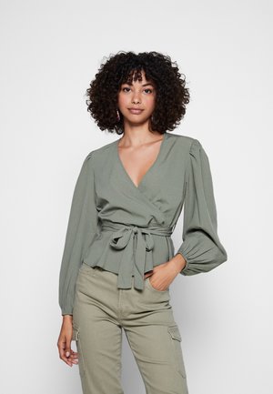 Pieces PCNAIMA - Blouse - sea spray