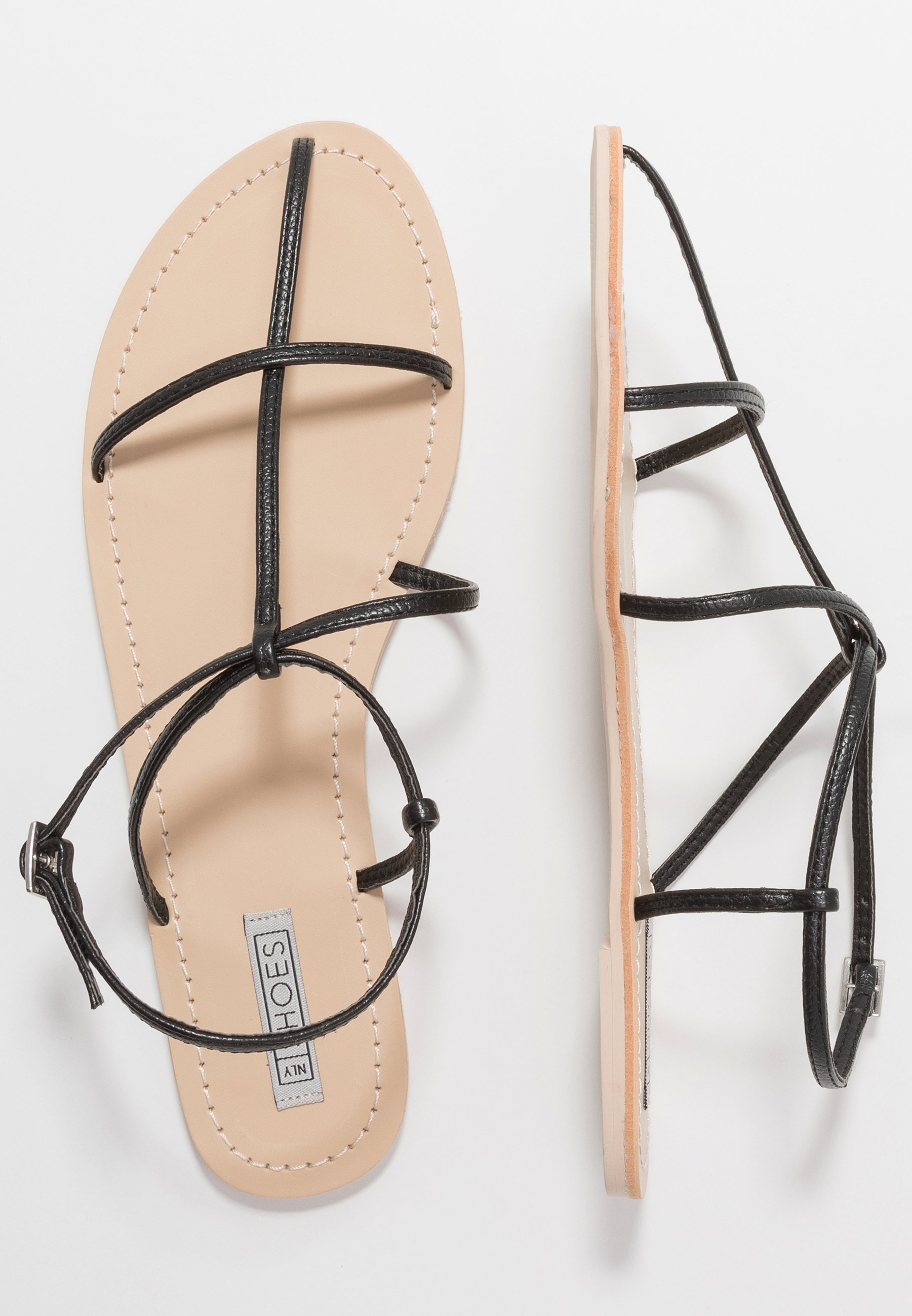 THIN MULTI STRAP tåsandaler black THIN MULTI STRAP tåsandaler black