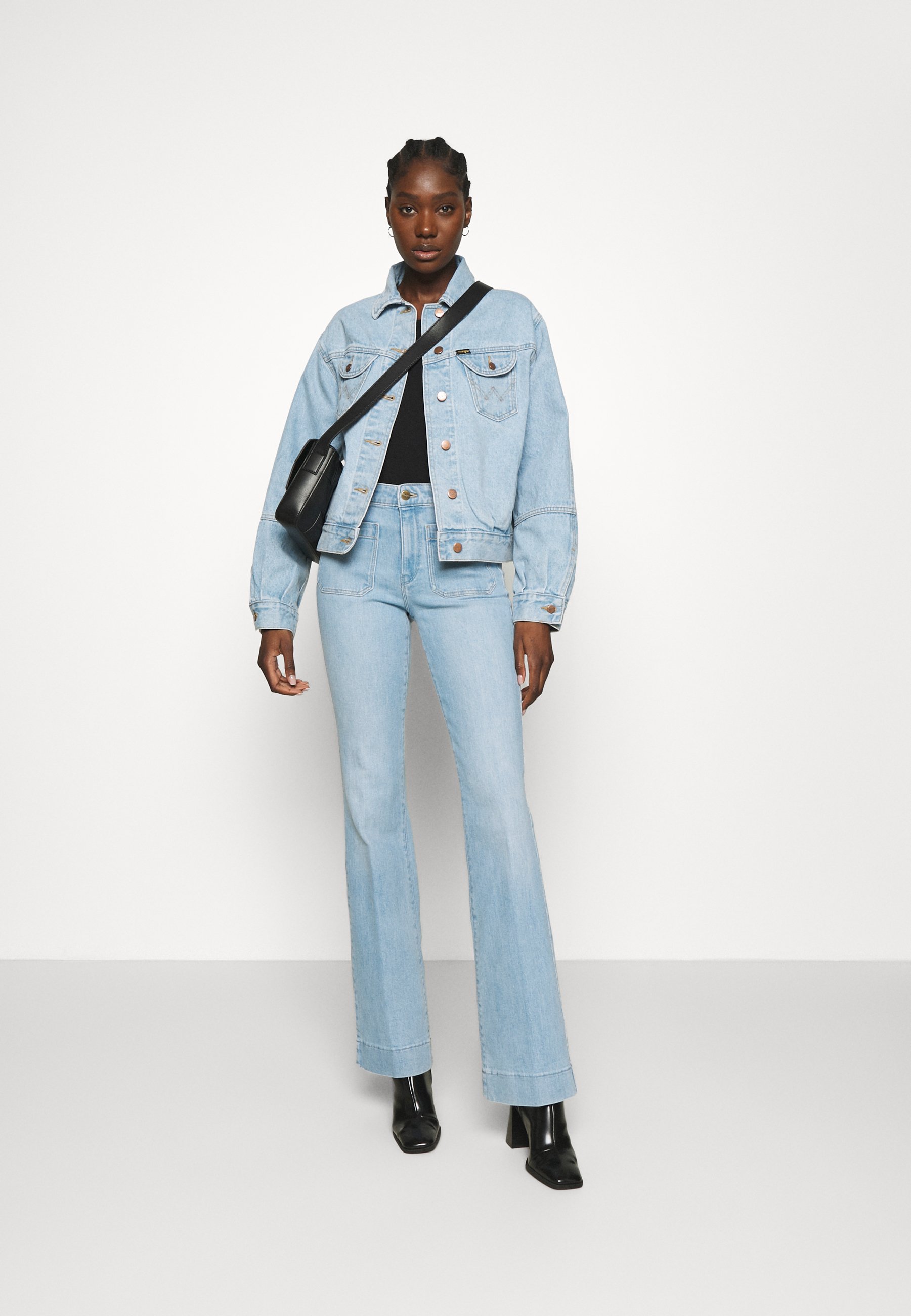 Wrangler WESTERN UTILITY - Denim jacket 