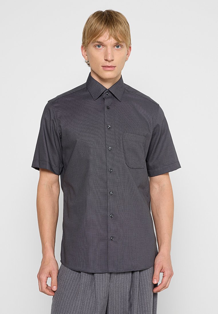 Eterna Overhemd antraciet