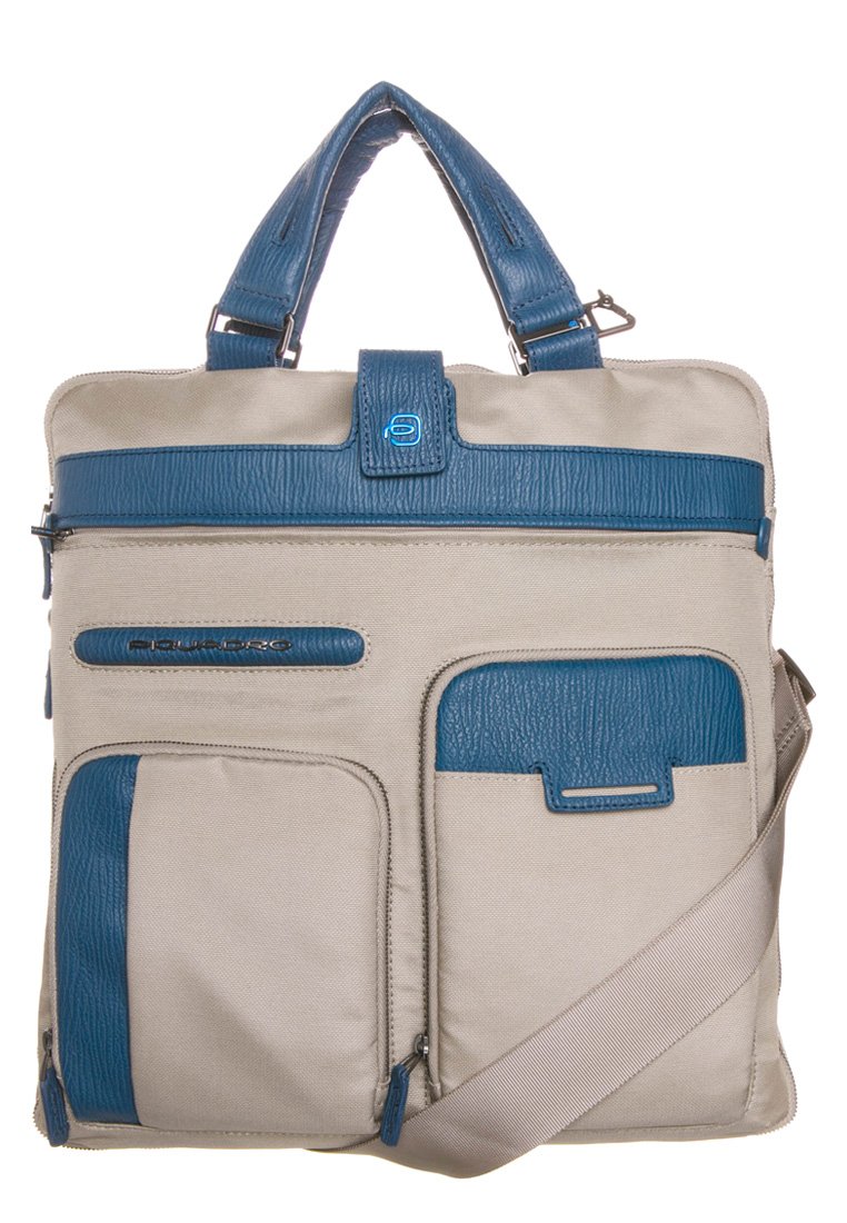 Piquadro SIGNO - Borsa porta PC - sabbia/avio/beige - Zalando.it