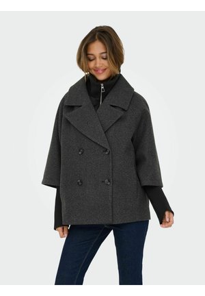JDYHANNAH  - Ziemas jaka - dark grey melange