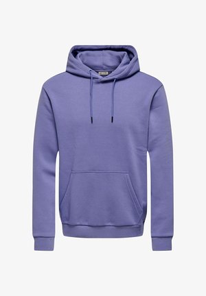 ONSCERES LIFE NOOS - Pulover s kapuco - twilight purple