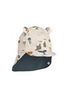GORM REVERSIBLE SUN HAT WITH EARS UNISEX - Lue - sandy