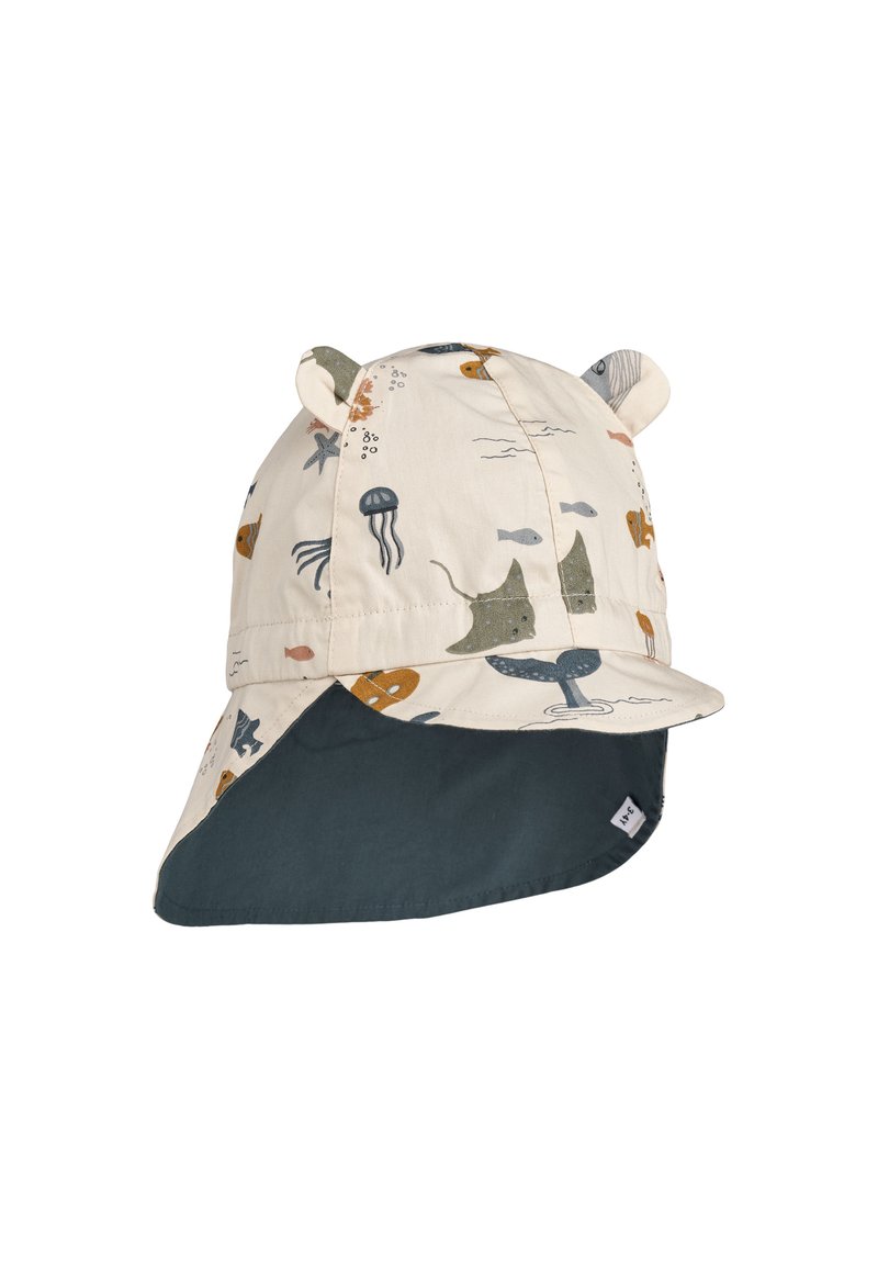 Liewood - GORM REVERSIBLE SUN HAT WITH EARS UNISEX - Kšiltovka - sandy, Zvětšit