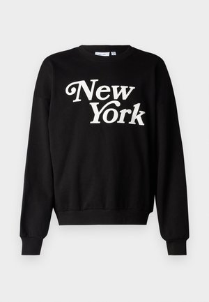 ONSNEWYORK CREW NECK UNISEX - Sweatshirt - black