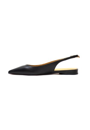 Slingback ballet pumps - black