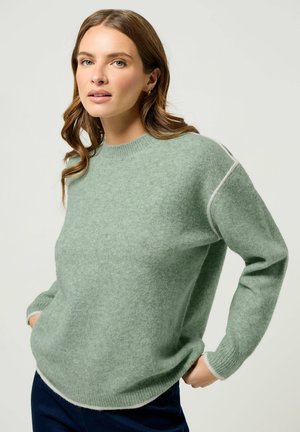 Strickpullover - green