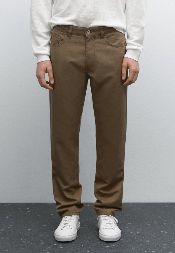 Jeans Tapered Fit - khaki