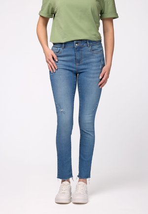 SFY Freyday - Kitsa lõikega teksad - denim middle blue