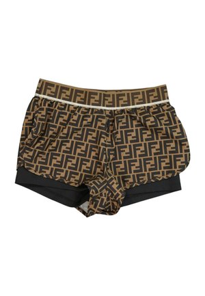 Fendi MINI SHORT MULTICOLOUR - Shorts - brownv