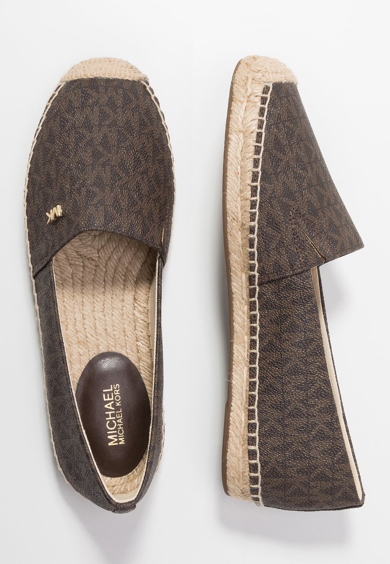 MICHAEL Michael Kors KENDRICK SLIP ON - Espadrilles - brown 