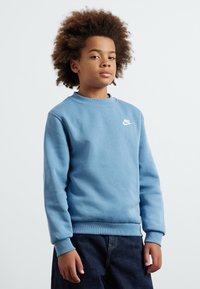 Nike Sportswear CLUB CREW UNISEX - Ikdienas džemperis - aegean storm white