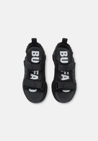 Buffalo BINARY TRACK - Plateausandalette - black