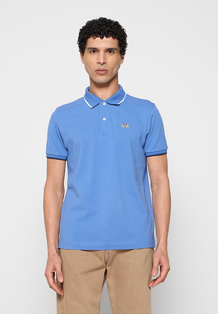 LA MARTINA Poloshirt koningsblauw
