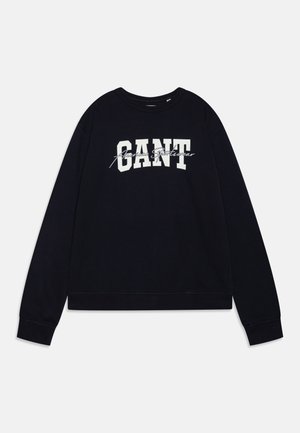 ARCH SCRIPT C NECK UNISEX - Sweatshirt - evening blue