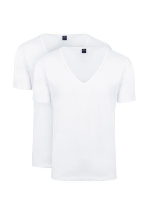 Suitable TIEF V-AUSSCHNITT VITARU STRETCH 2 PACK - T-shirt basic - white