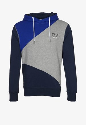 Jack & Jones, Sweat à capuche - mottled light grey