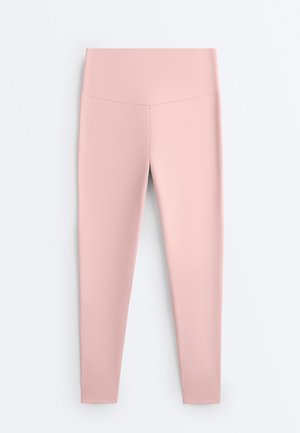HIGH-RISE ANKLE-LENGTH - Legging - neon pink