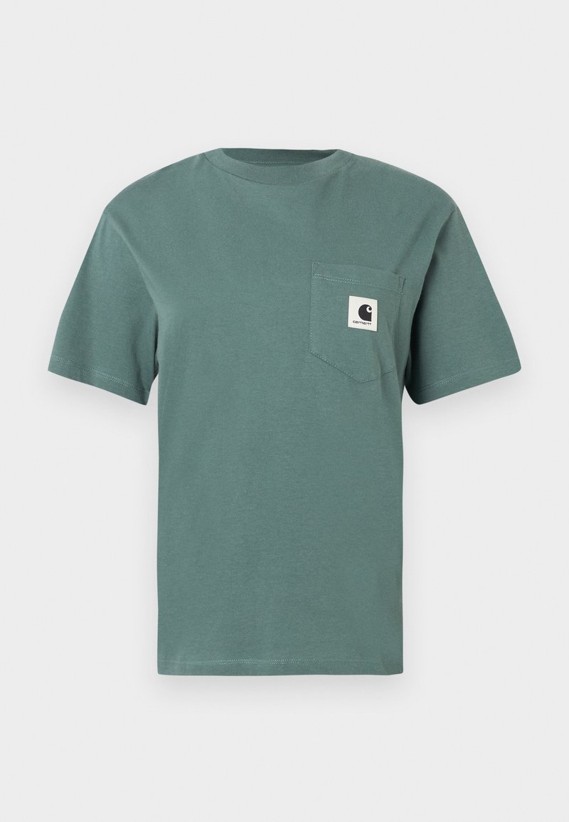 Carhartt WIP Pamata T-krekls - velvet green/zaļš - Zalando.lv
