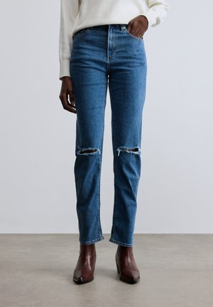 HIGH RISE STRAIGHT  - Straight leg jeans - sea
