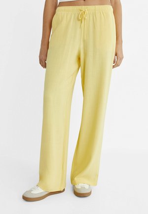 Pantalones - gold-coloured