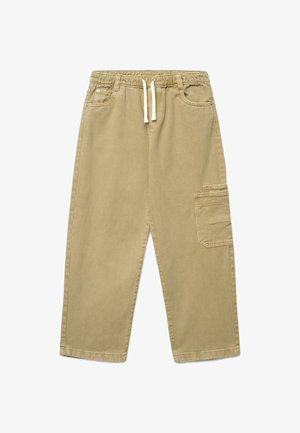 Calliope, PANTALONE LUNGO TINTA UNITA - Pantalon classique - tabacco