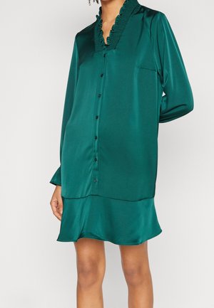 Skjortklänning - dark green