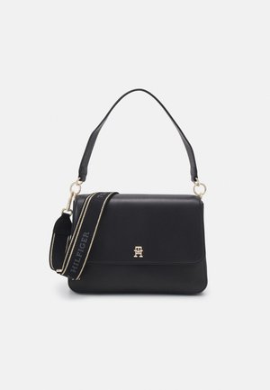 Tommy Hilfiger SHOULDER BAG - Bolso de mano - black