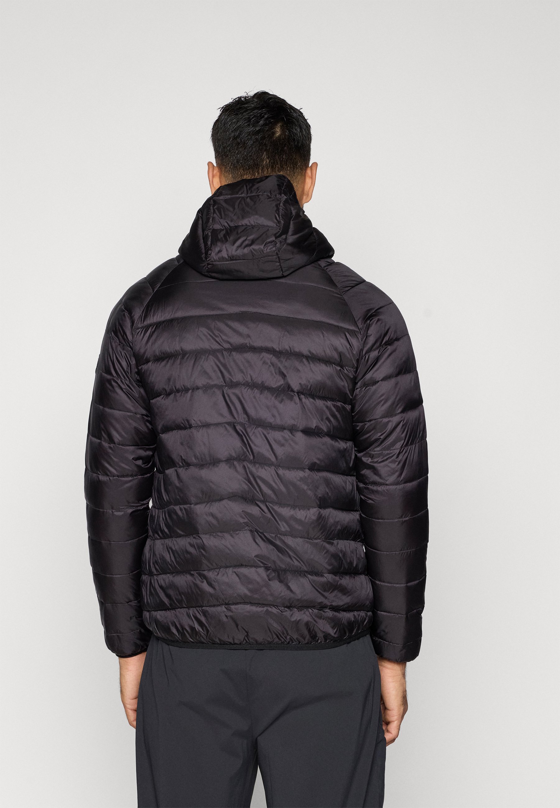 EA7 Emporio Armani KITZBUHEL PADDED HOODIE - Winter jacket - black