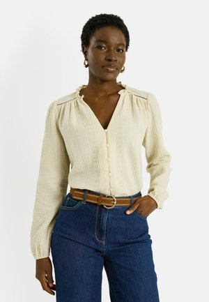 EN GAZE - Blusa - sable