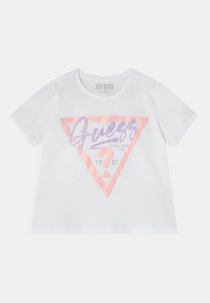 JUNIOR MIDI - Print T-shirt - pure white