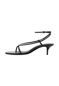WITH THIN  - Varvassandaalit - black