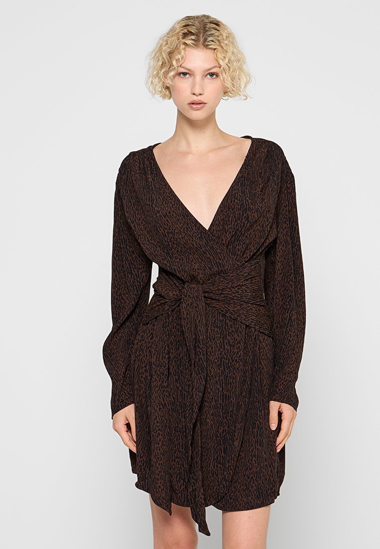 & other stories Robe de jour marron