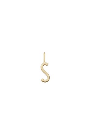 Design Letters LETTER CHARM 10MM A-Z 18K GOLD-PLATED - Anhänger - gold-coloured