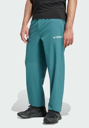 LITEFLEX - Stoffhose - preloved teal
