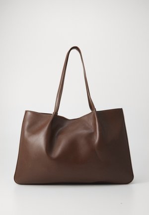 SHOPPER BAG - Shopping bag - dark brown