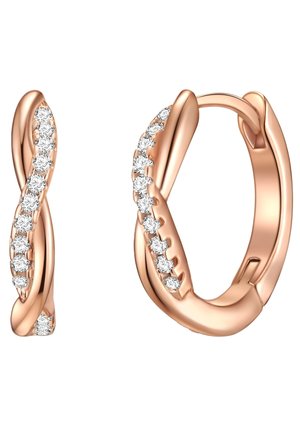 Náušnice - rose gold-coloured