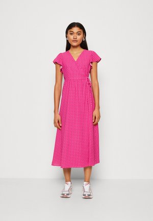 ONLY ONLNAOMI MIDI WRAP DRESS - Φόρεμα ημέρας - very berry