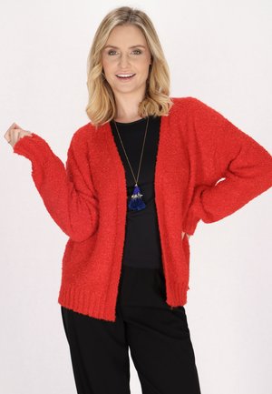 Strickjacke - rot
