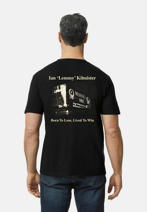 LEMMY KILMISTER - BORN TO LOSE LIVED TO WIN 1945-2015 - T-Shirt print - black